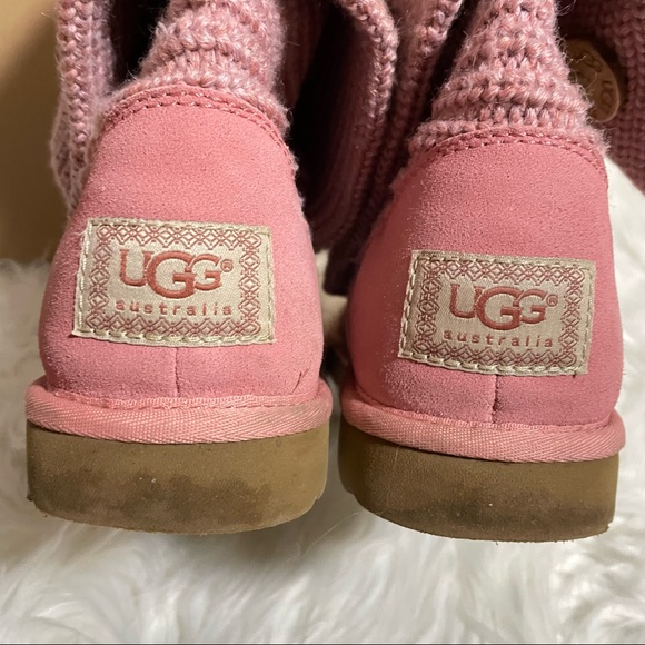 UGG Classic Cardy Knit Boots - Picture 8 of 8